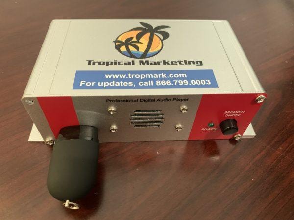 Tropical Marketing Professional Digital Audio Player